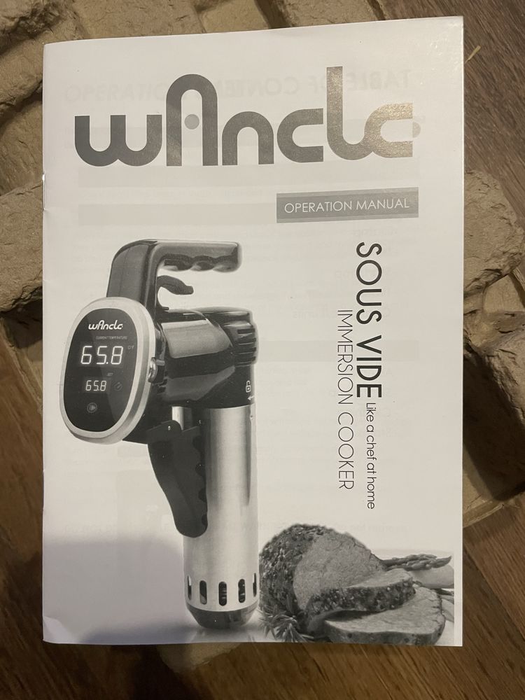 Wancle P00252 Sous Vide Miernik Temperatury,