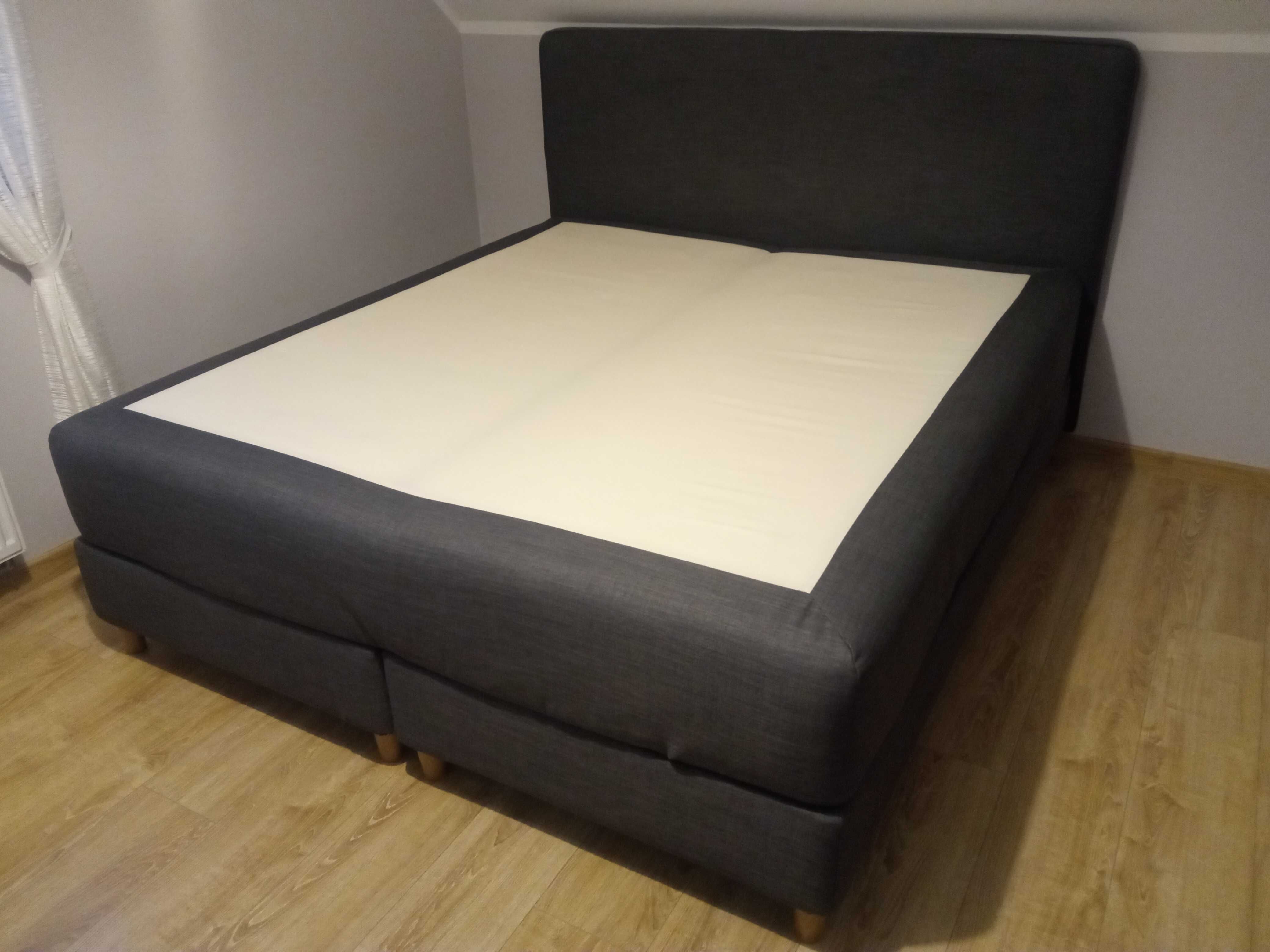 Łóżko kontynentalne Ikea Dunvik