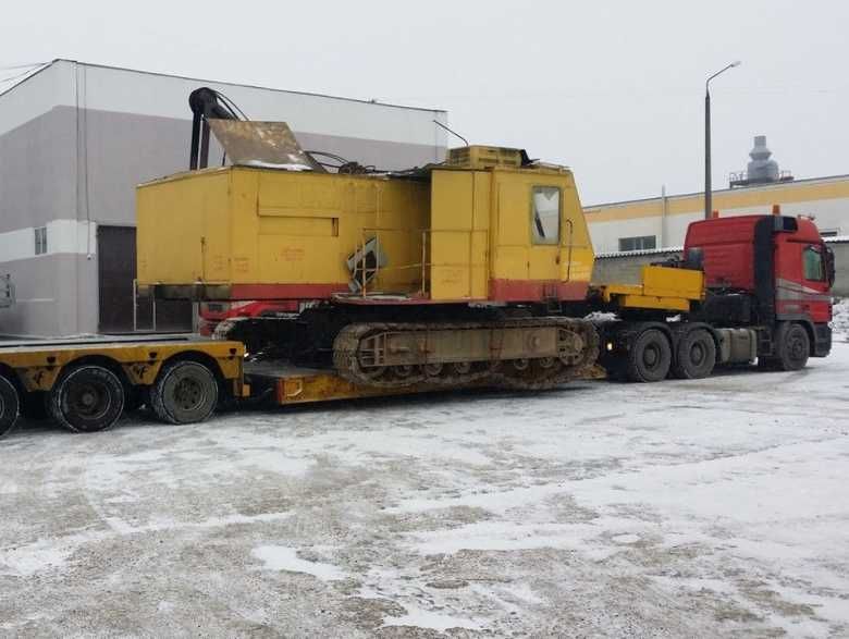 Перевозка Гусеничных кранов и другой строительной техники