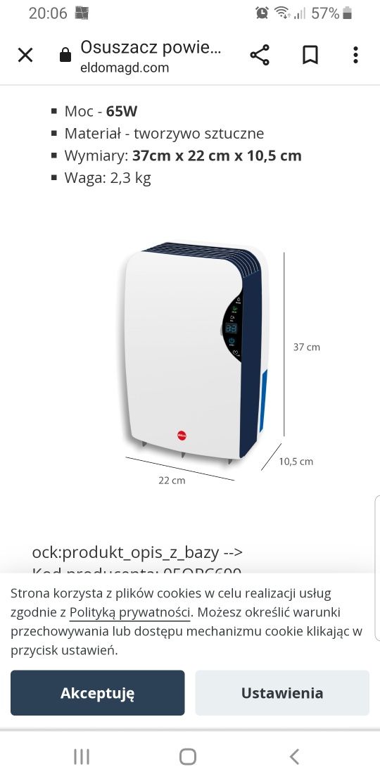 Osuszacz powietrza