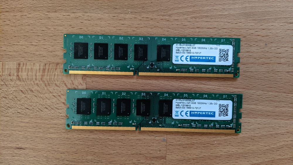Hypertec Lite 2x8GB DDR3L 1600MHz