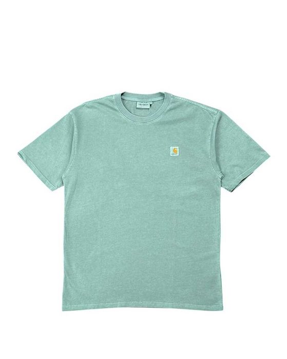 Футболка Carhartt WIP Basic T-Shirt Washed Green