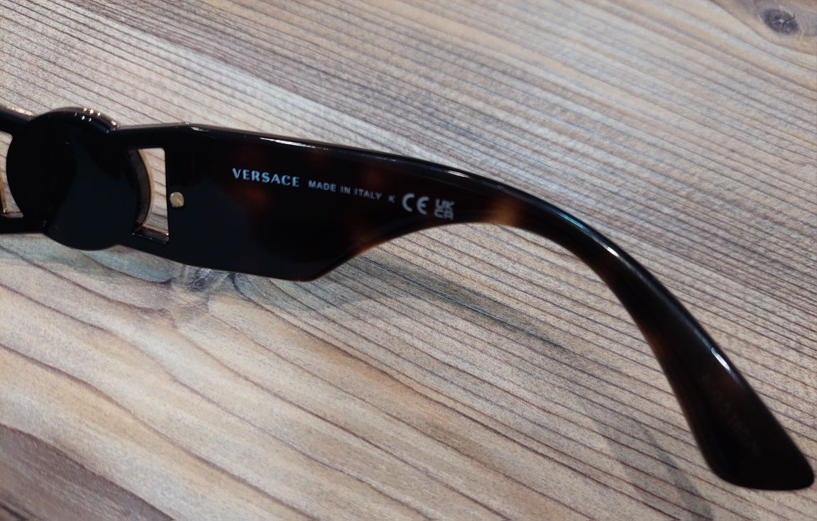 Масивні жіночі сонцезахисні окуляри  4414 від Versace! Оригінал!