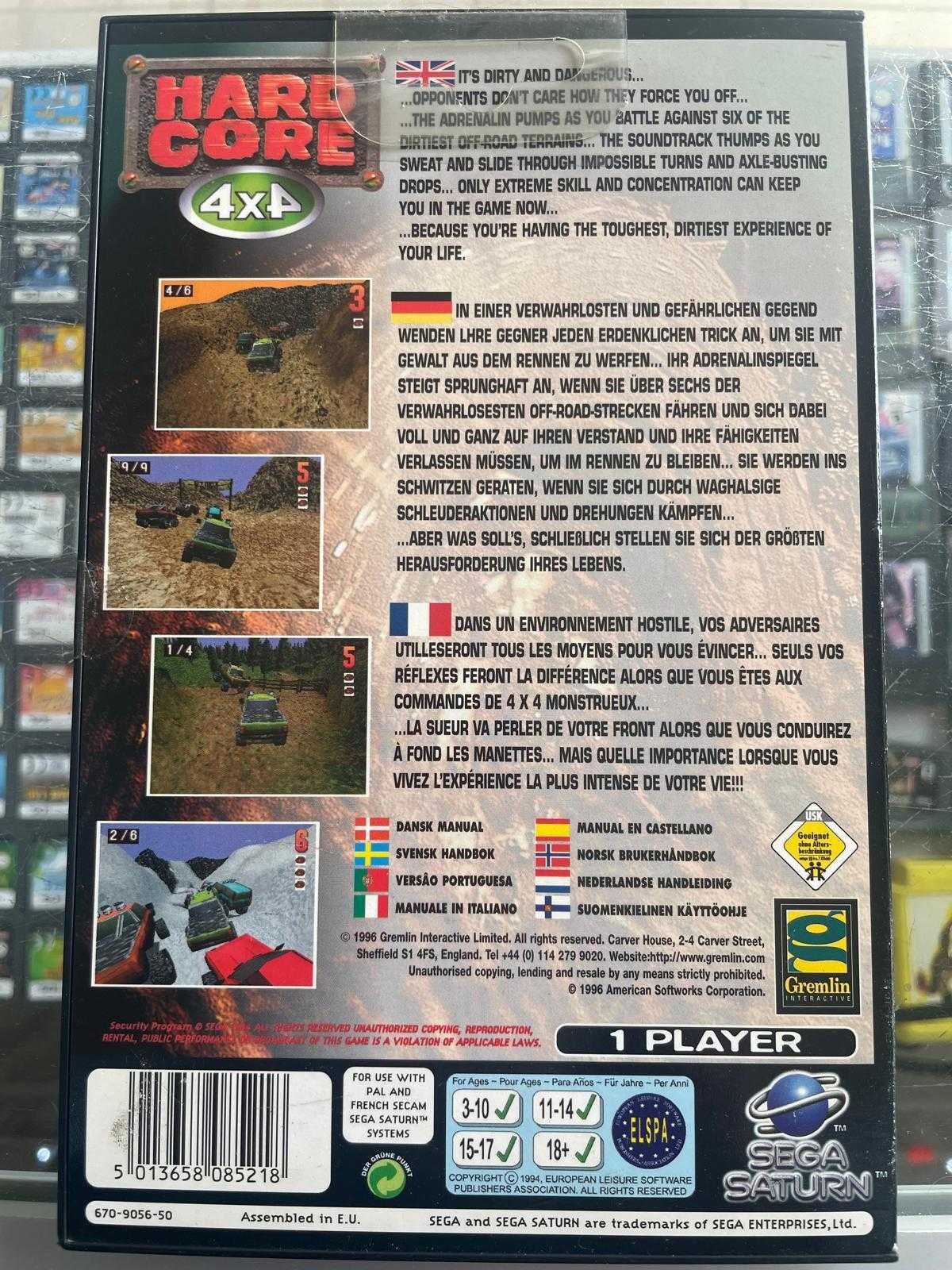 Sega Saturn - Hard Core 4x4 - Sklep - Wolumen - Metro Wawrzyszew