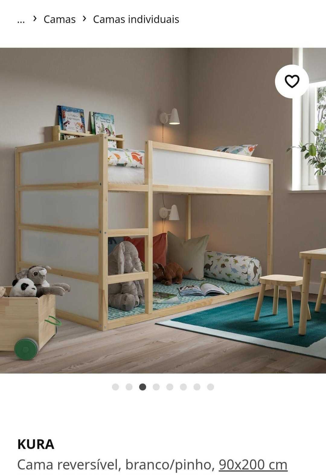 Cama ikea 2 em 1