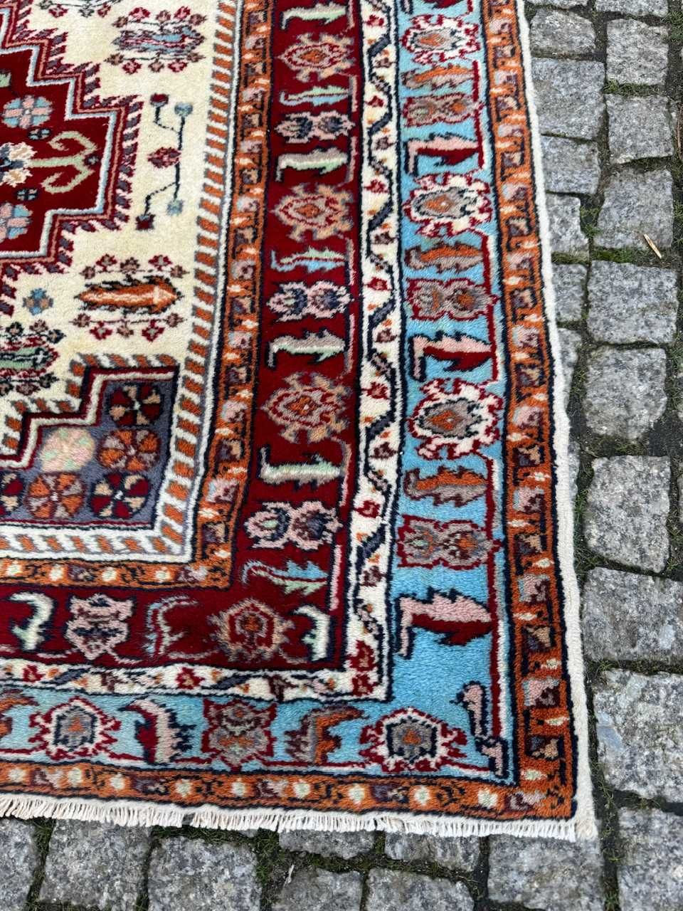 Pakistański r.tkany dywan wełniany HERIZ 160x90 cm galeria 6 tyś