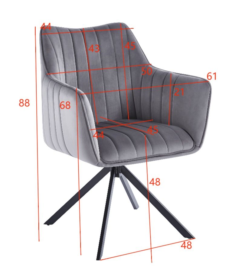 Krzesło obrotowe Velvet K10-FX
