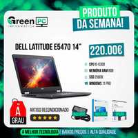 Dell Latitude E5470 | SSD 256GB | I5-6300U | W11 Pro | C. Novo