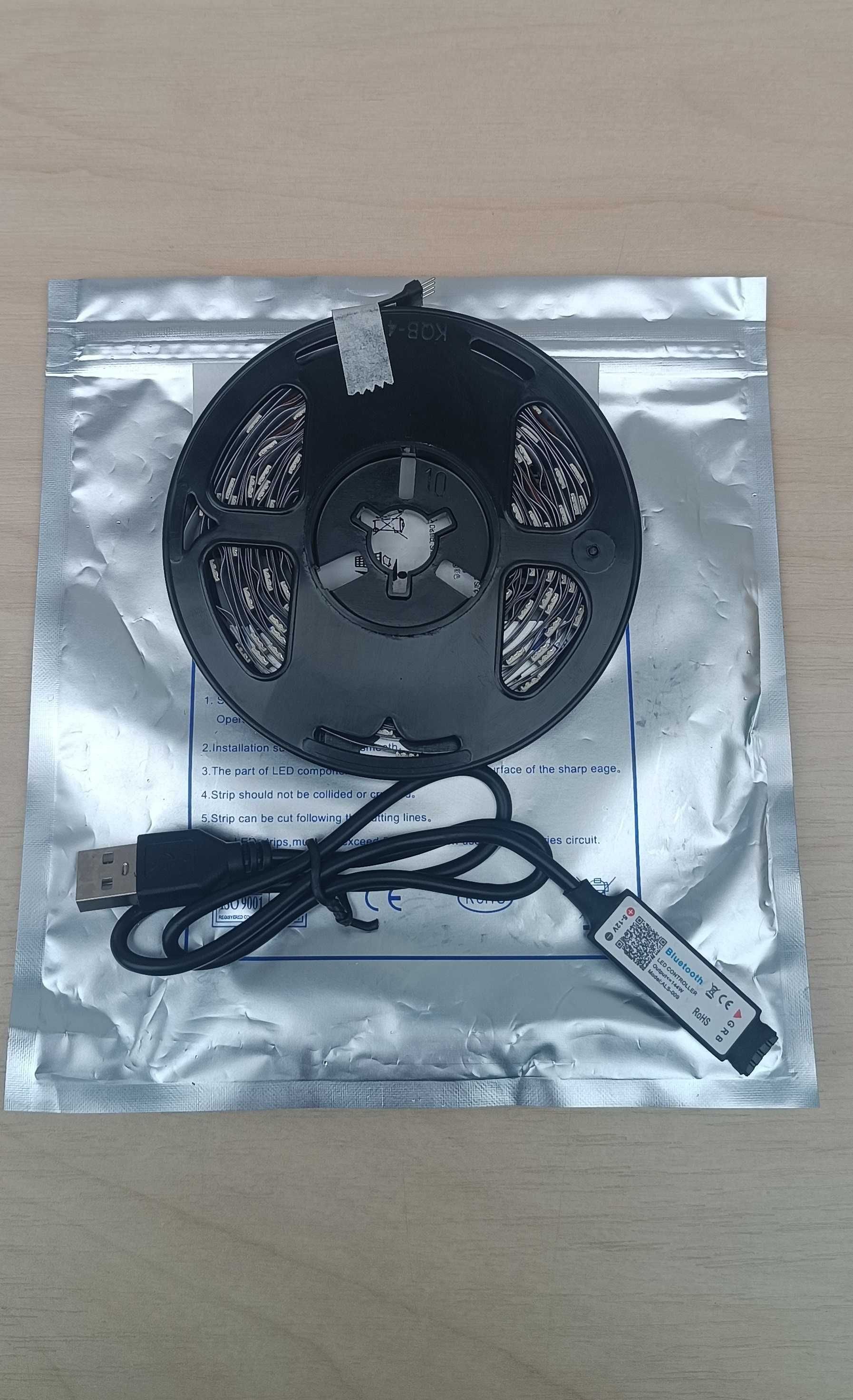 RGB LED светодиодная лента USB Bluetooth 5м