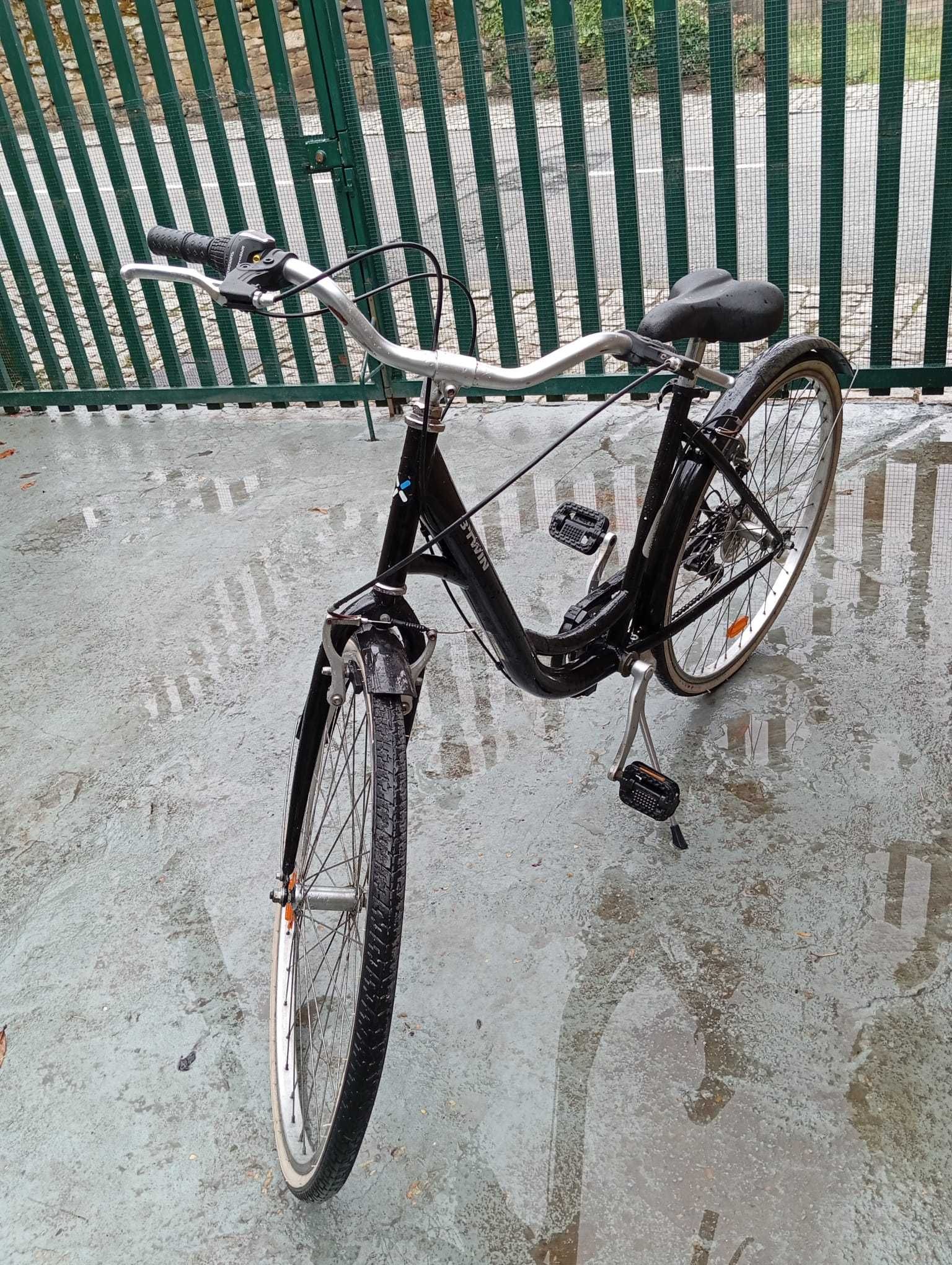 Bicicleta pasteleira B-Twin