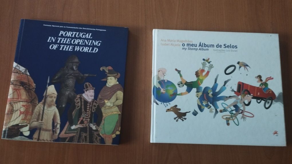 Livros de iniciação à Filatelia