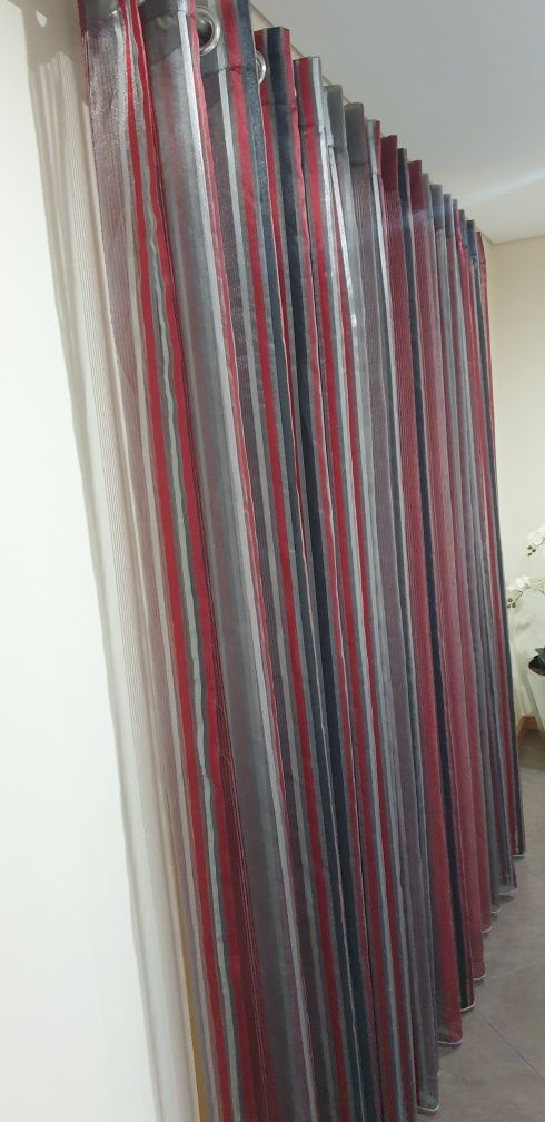 Cortinados em organza