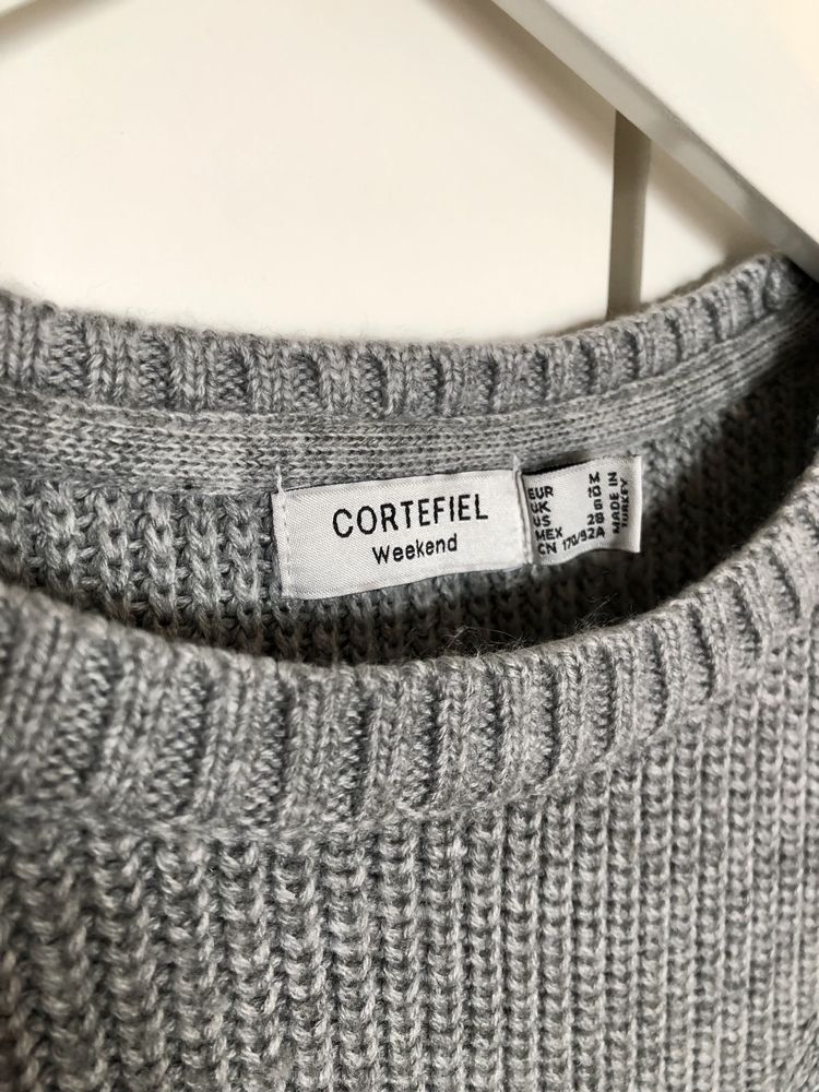 Camisola de lã cinzenta Cortefiel M