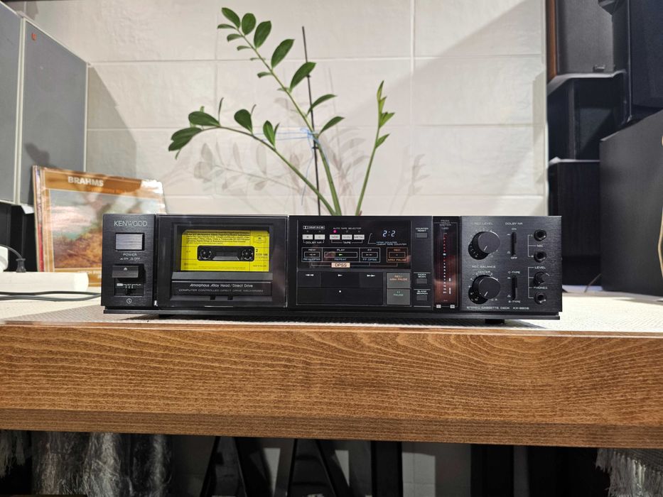 Касетна дека Kenwood KX-880B (2 Head, 3 Motor, HQ, Made in Japan)