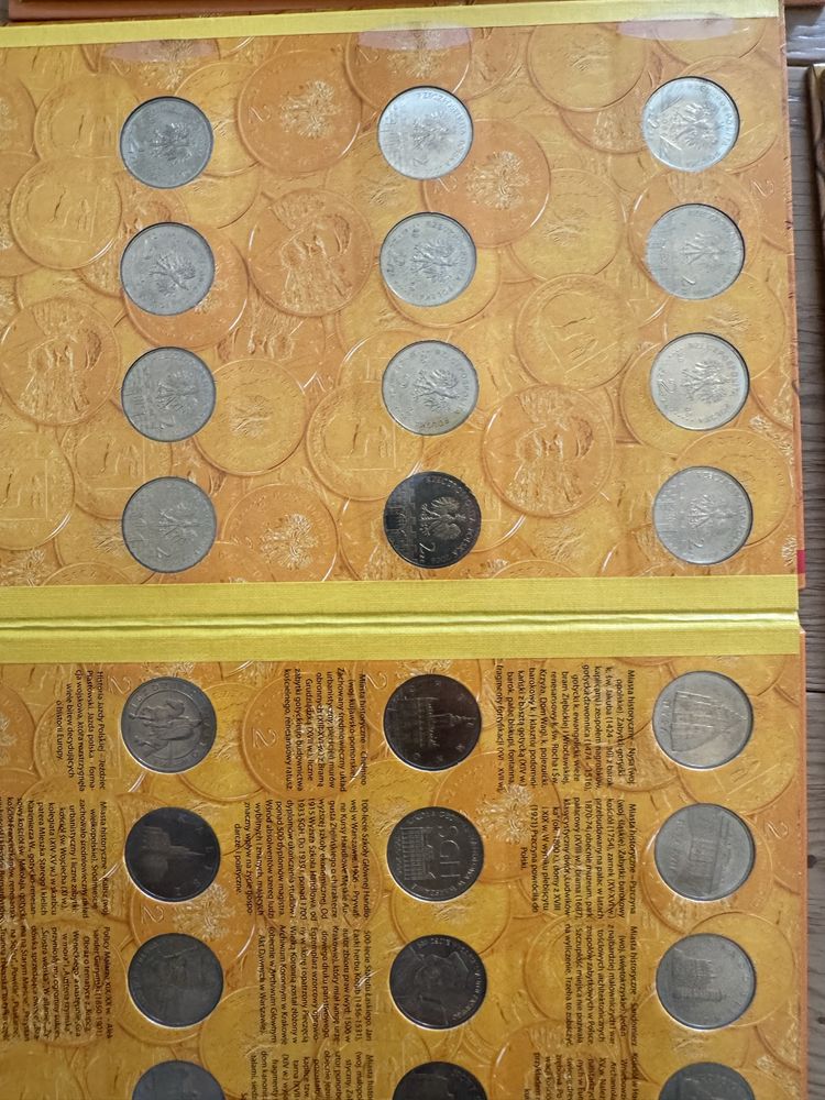 2 zł Nordic Gold 1995 do 2007 komplet Zygmunt August jeż jelonek sum