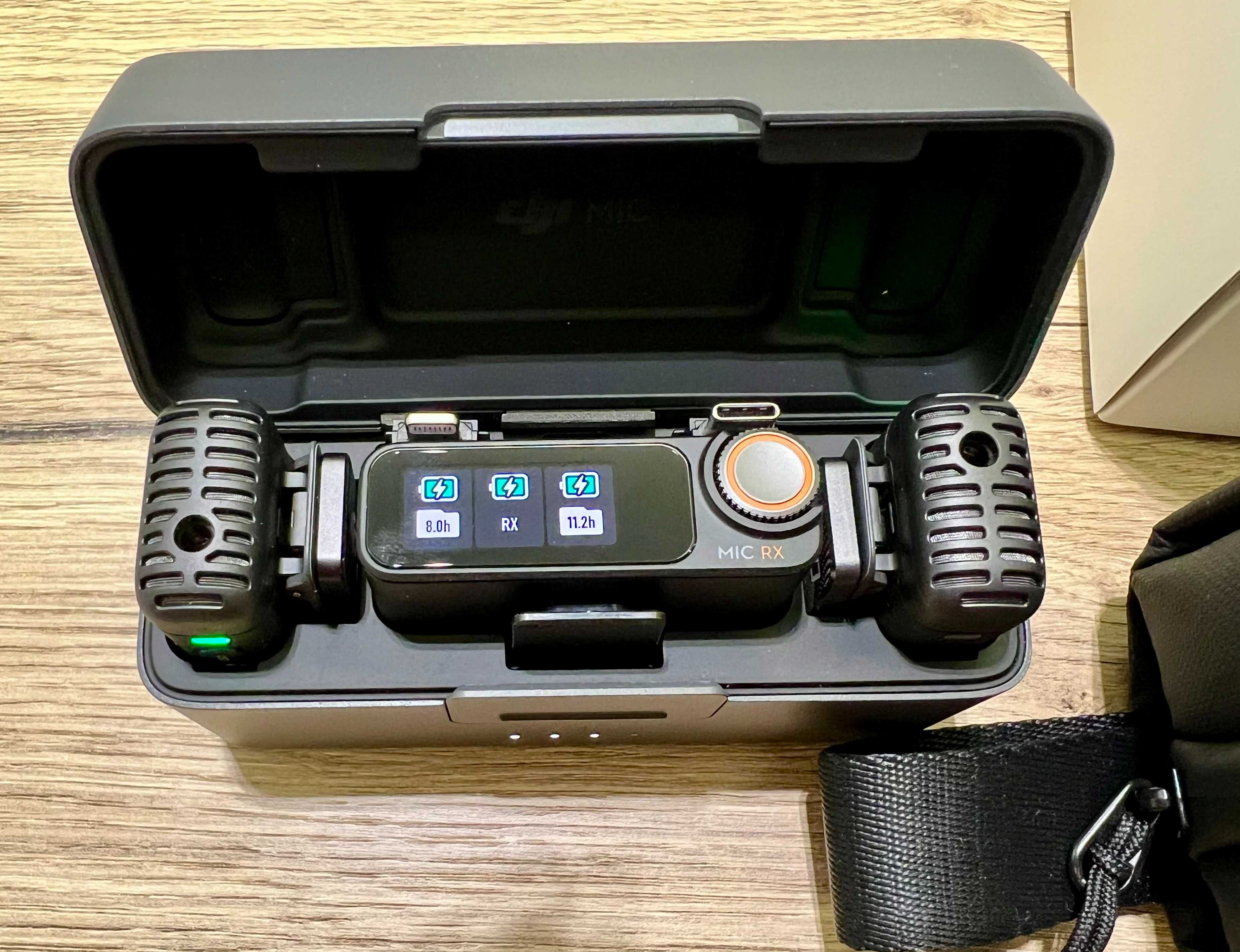 System bezprzewodowy DJI Mic 2 (2 TX + 1 RX) kompletny, stan idealny