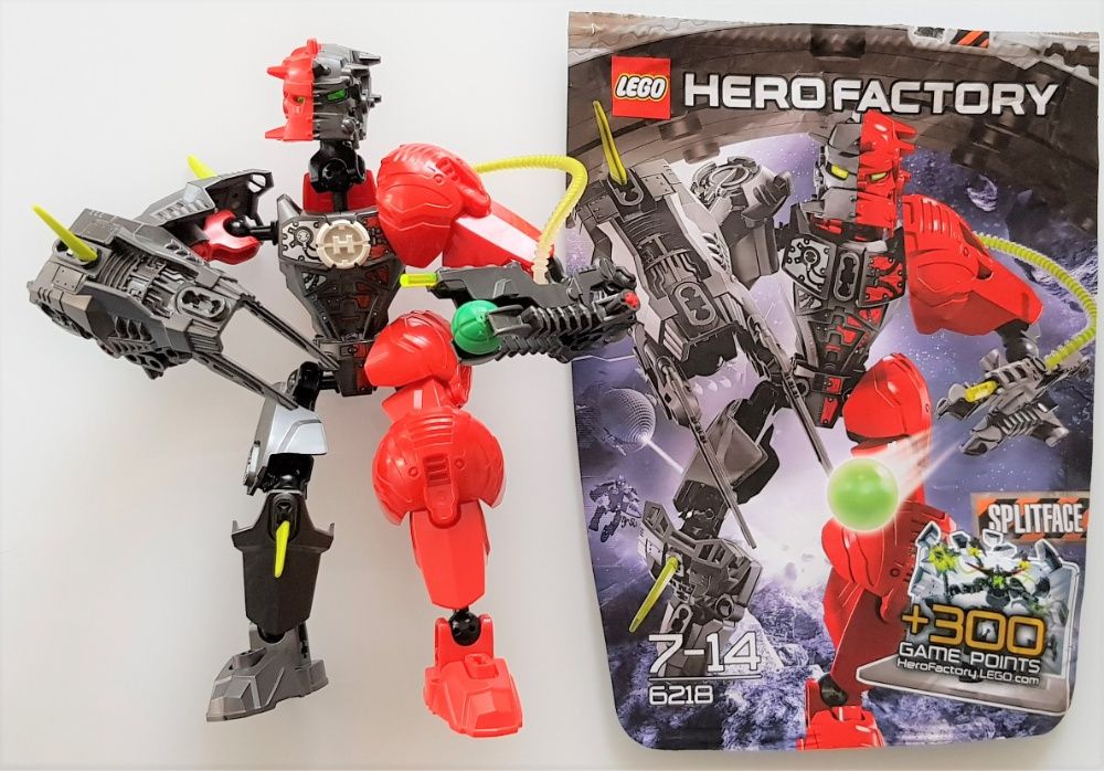 Klocki LEGO SPLITFACE hero factory Robot Heros