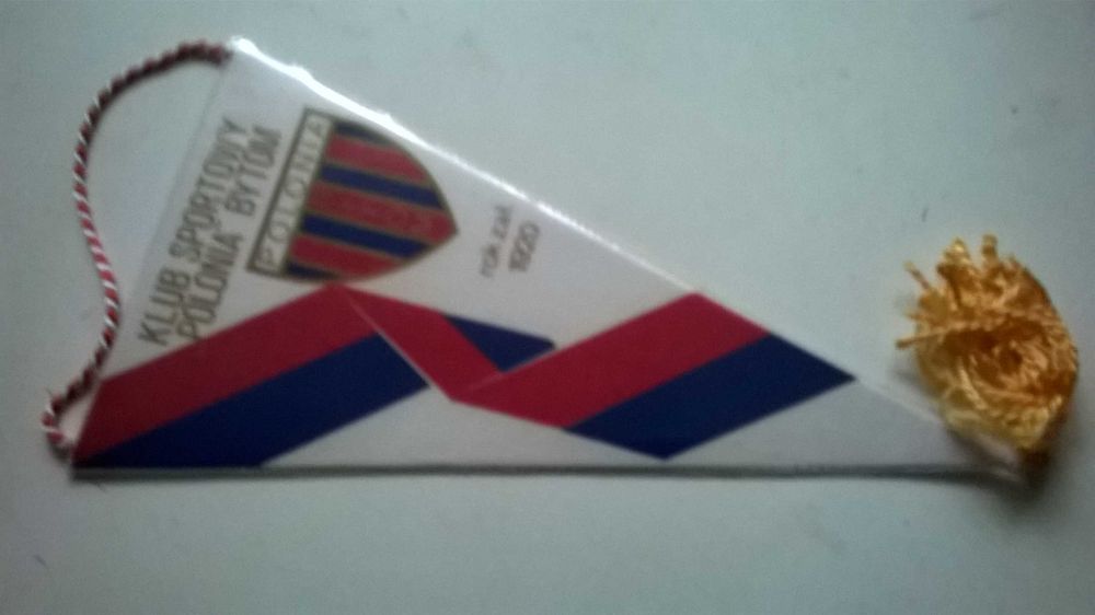 proporczyk klubowy K.S. >POLONIA< Bytom