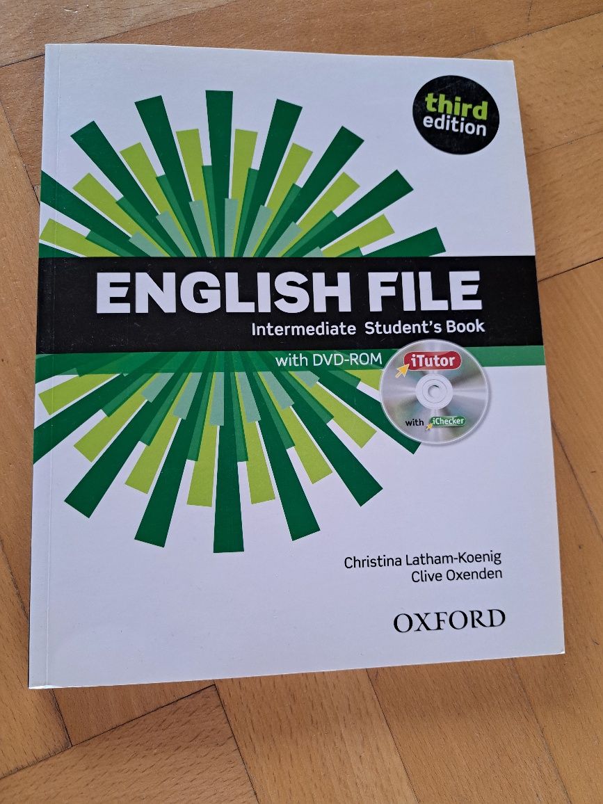 Jak nowa ksiazka English file Intermediate CD
