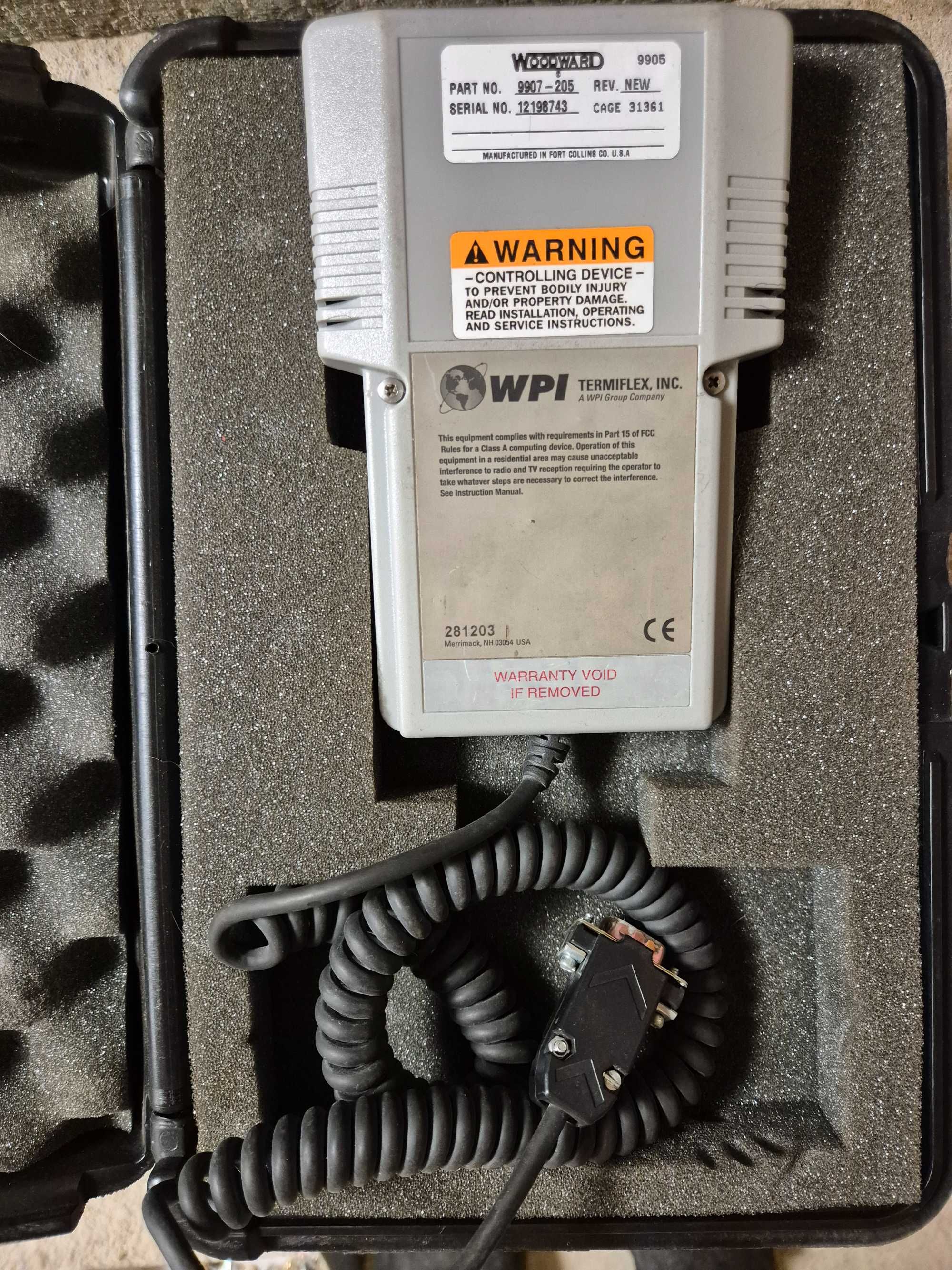 Woodward  Hand Held Programmer