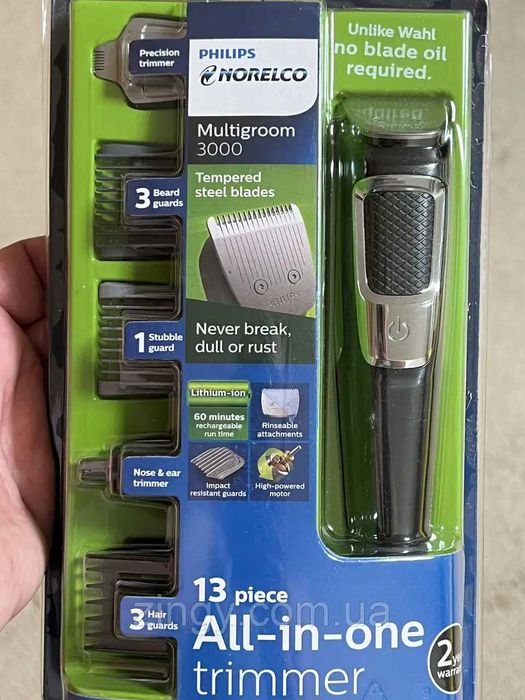 Триммер универсальный Philips Norelco Multigroom 3000 Оригинал из США