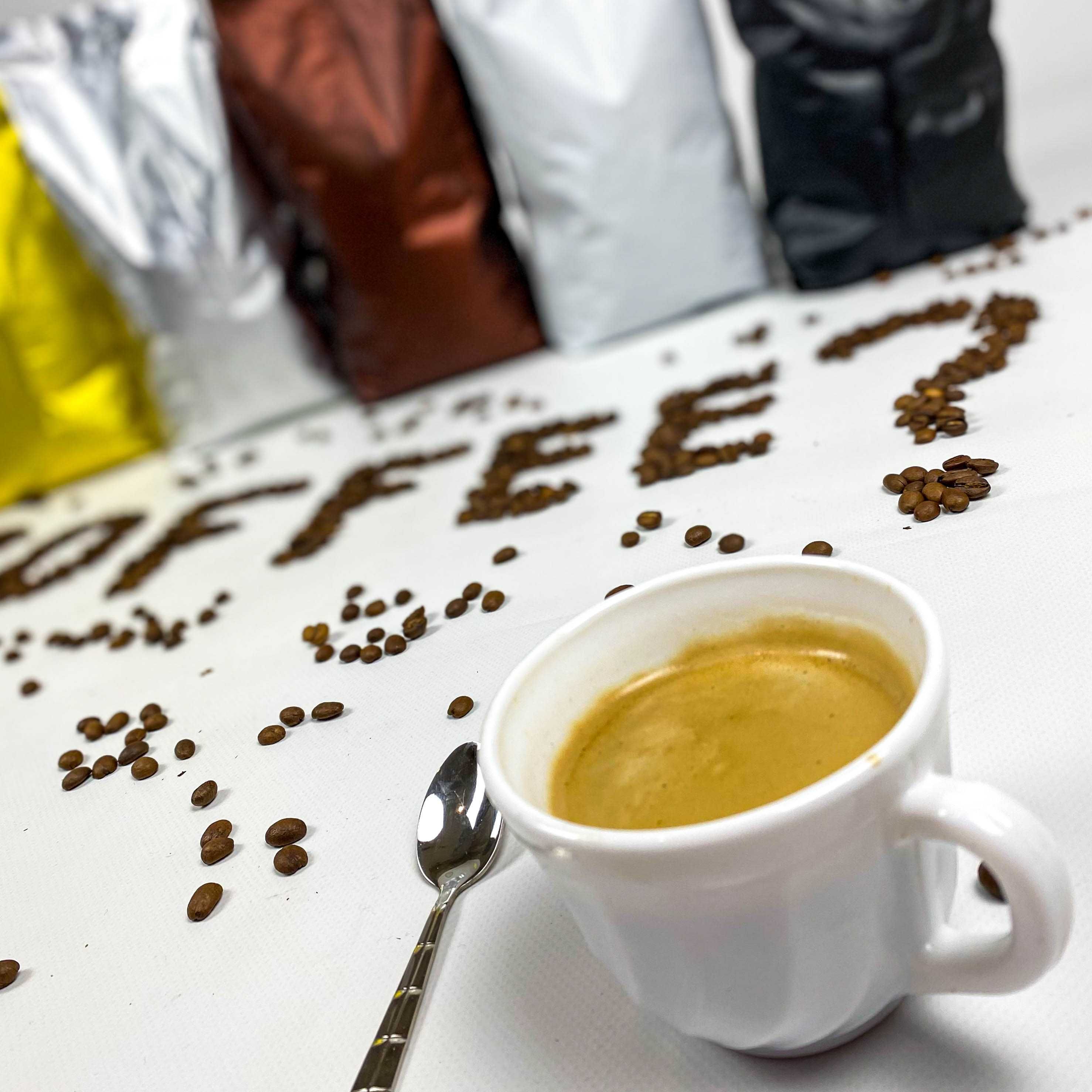 Кава, кофе для КОФЕ МАШИНЫ И ТУРКИ в зернах 70% 30% свежеобжаренный