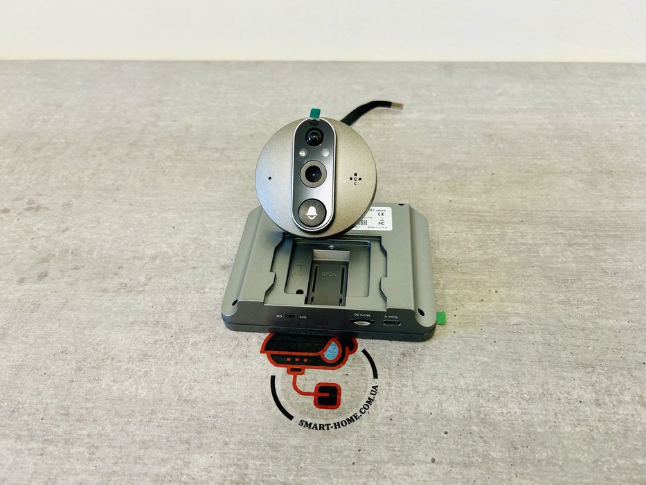 ХІТ 3Mp WiFi відео вічко глазок домофон дверной с камерой на телефон