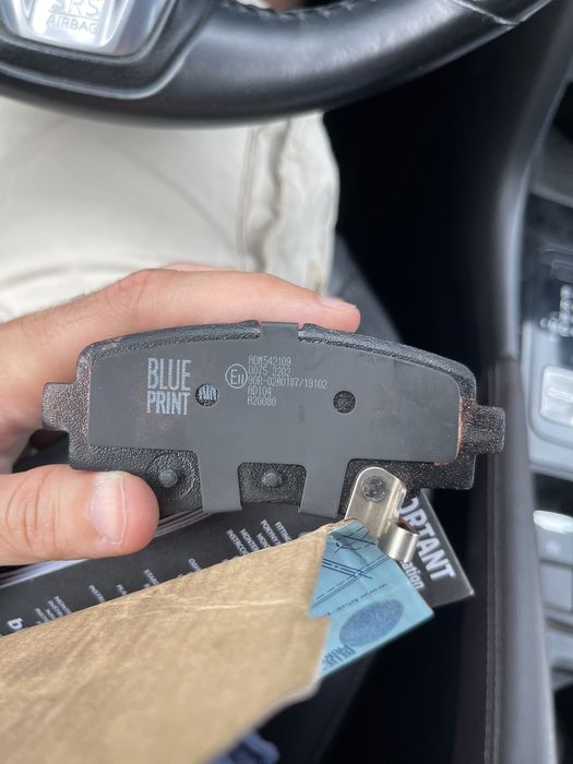ADM0542109 Blue Print Гальмівні колодки задні Mazda