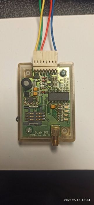 GSM mini v2.0 GSM дозвін