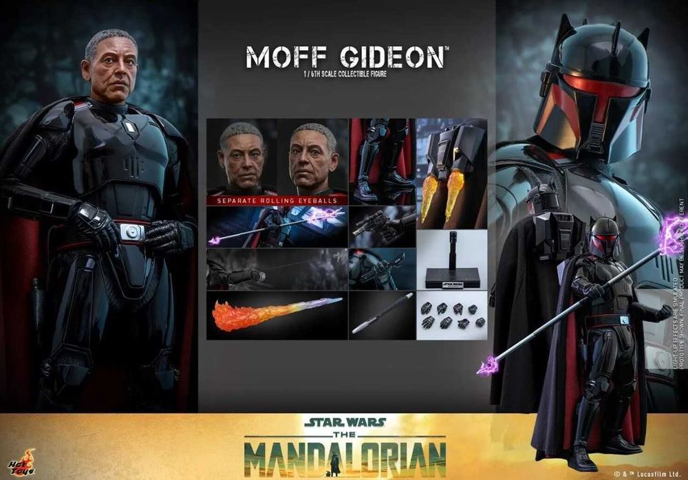 Hot Toys TMS107 Star Wars The Mandalorian 1/6 Moff Gideon