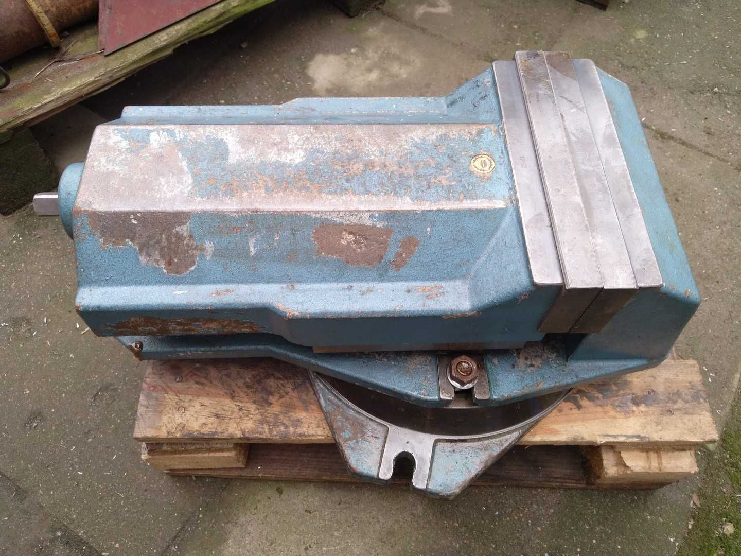 Imadło BISON 250mm Maszynowe Obrotowe 250 Do Frezarki Wiertarki