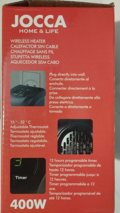 Aquecedor Joca 400w (NOVO)