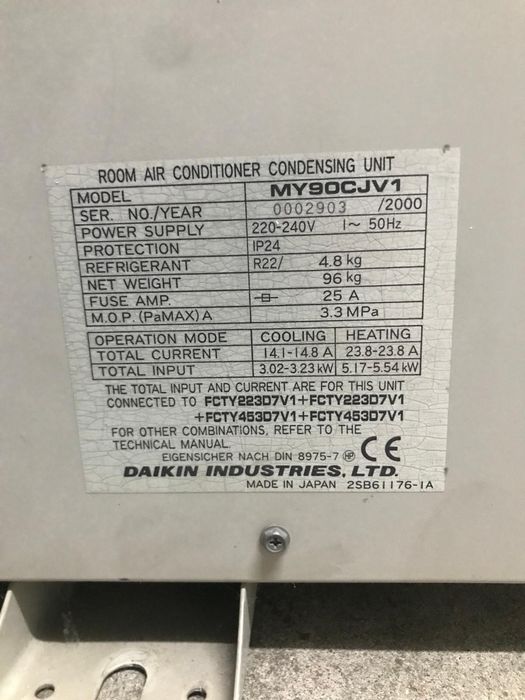 Ar condicionado usado Daikin