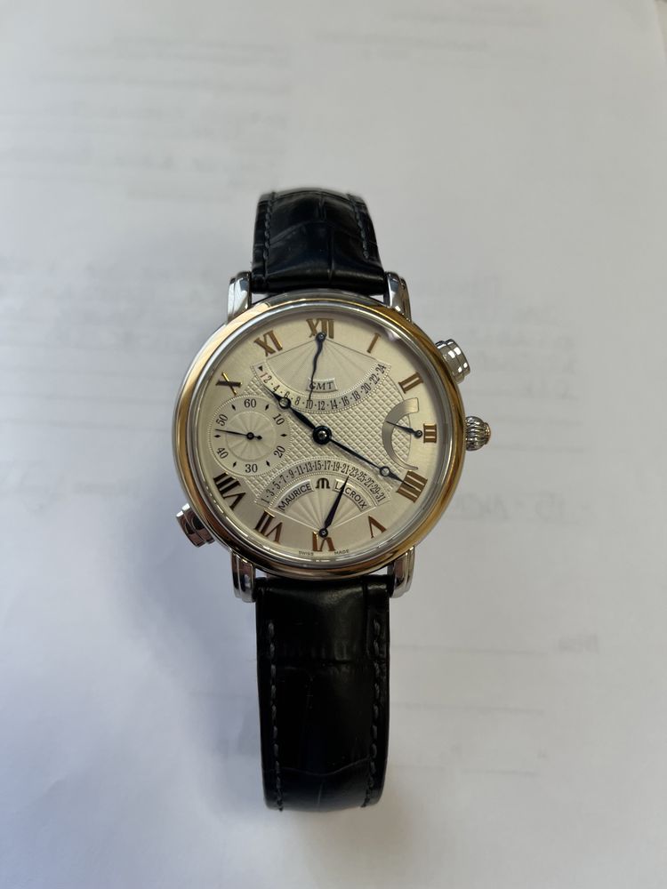 Maurice Lacroix Masterpiece MP7018-PS101-110 Bezel 18k 750