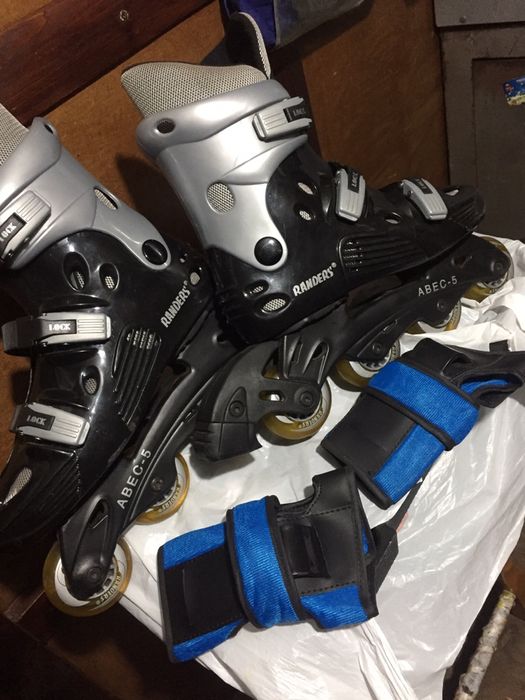 Роліки + перчатки