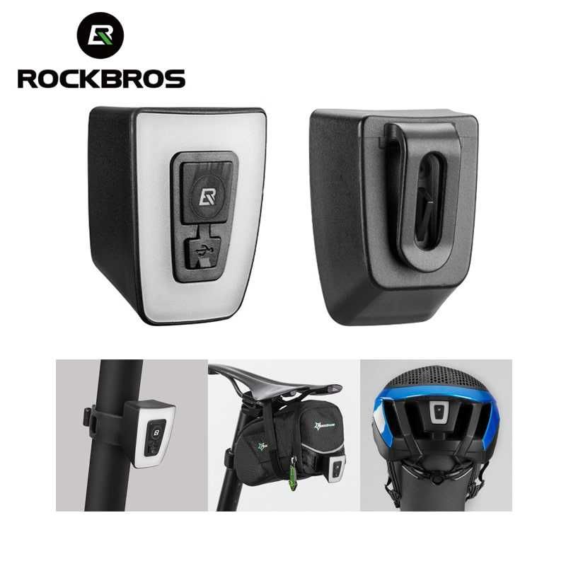 Задний велофонарь водонепроницаемый Rockbros на шлем, велофонарик