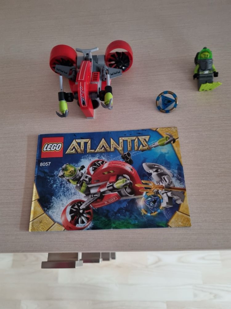 Zestawy lego 8057 i 8060 atlantis
