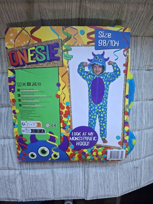 Kombinezon potwora strój na imprezę Halloween