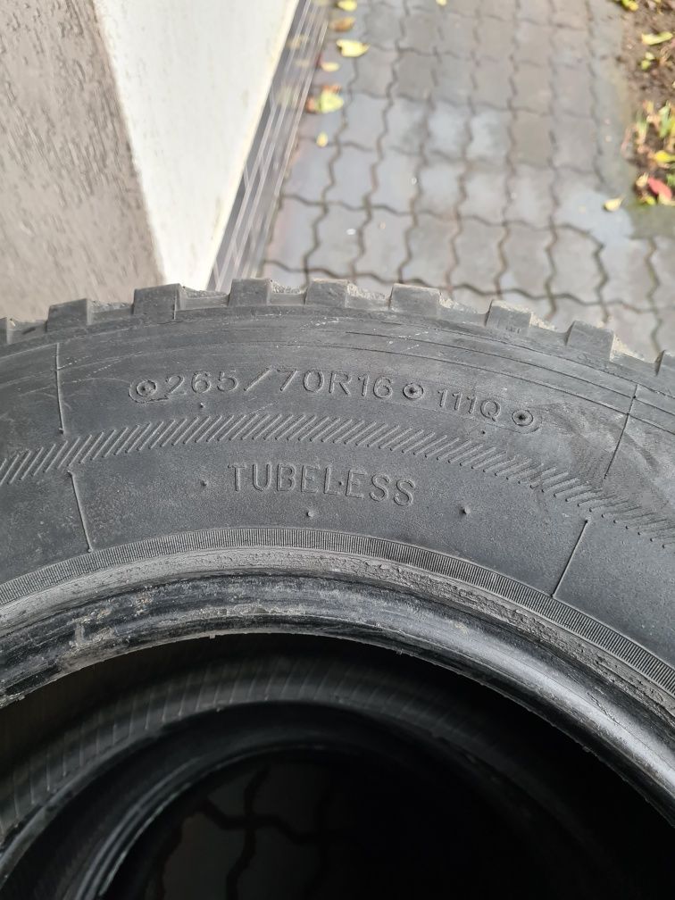 Opony terenowe nalewki  265/ 70 R 16