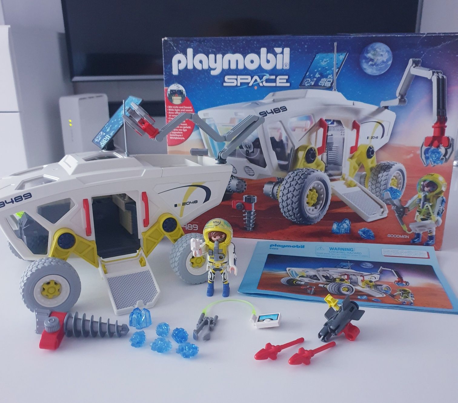 PLAYMOBIL 9489 Pojazd badawczy na Marsie