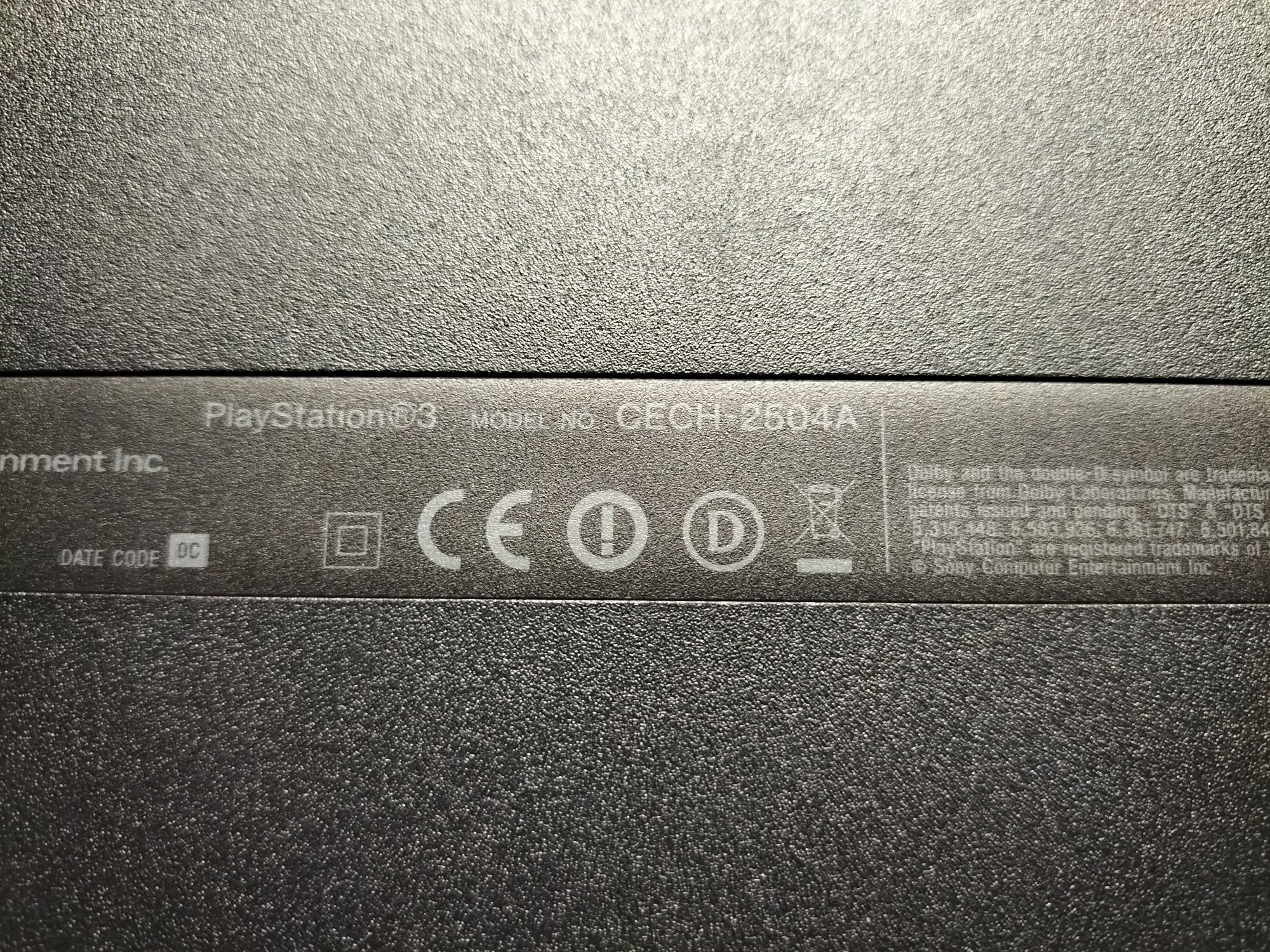 PS3 Slim carcaça completa 2504A