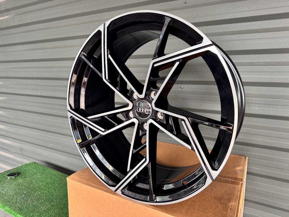 Нові Двадцятки на Q7 Q5 A4 A5 A6 A7 Sline Audi R20 5x112 титани ЧОРНІ