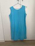 vestido azul básico