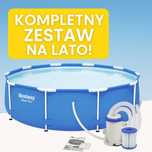 Basen BESTWAY 5w1 ogrodowy stelażowy wymiary 305x76 WYSYŁKA 24 H