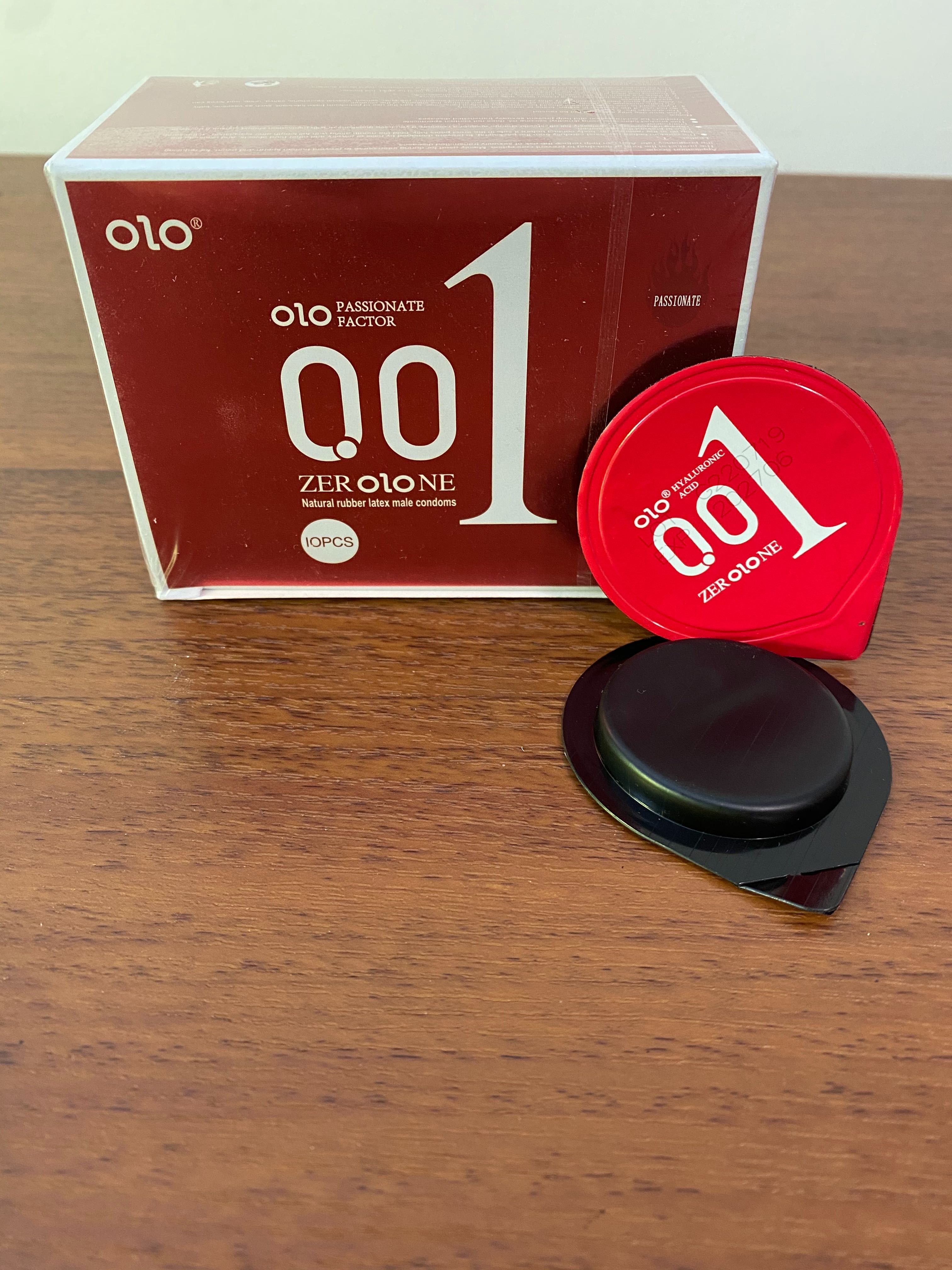 OLO збуджуючі з розігріваючим ефектом 001 (червоні) 10 штук
