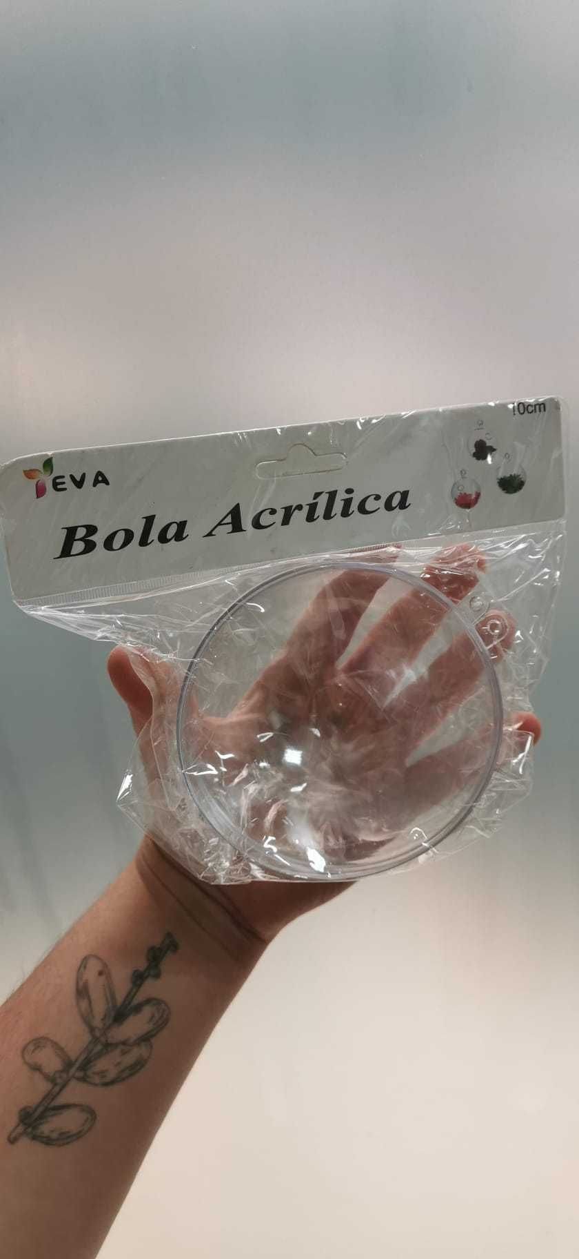 21 unidades de bolas Acrílico 10cm - NOVAS