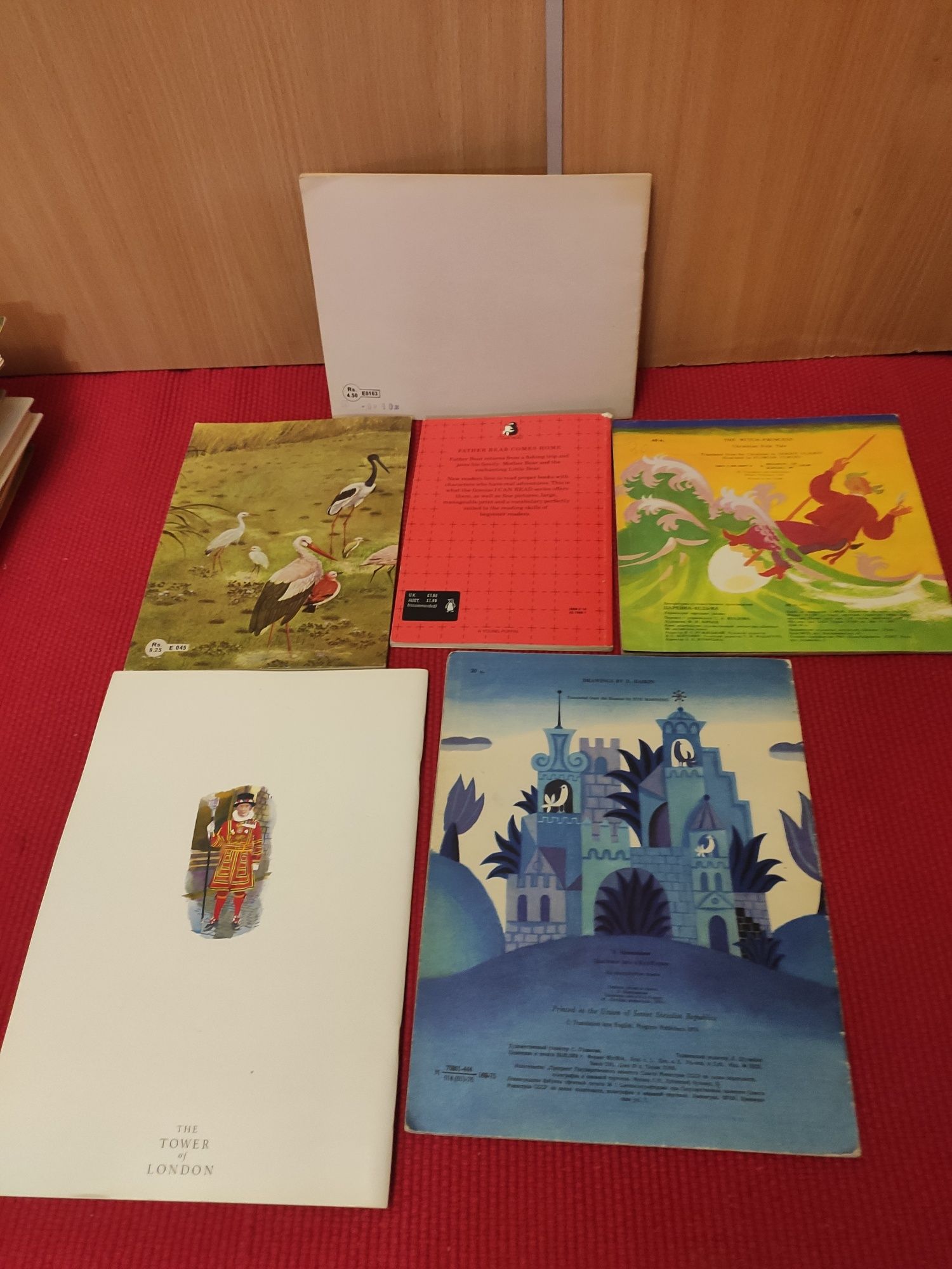 Детские редкие книги на английском языке  1976 - 80 года