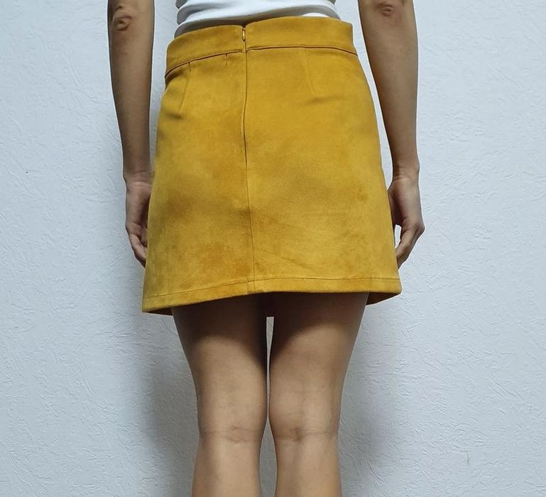 Замшевв спідниця
