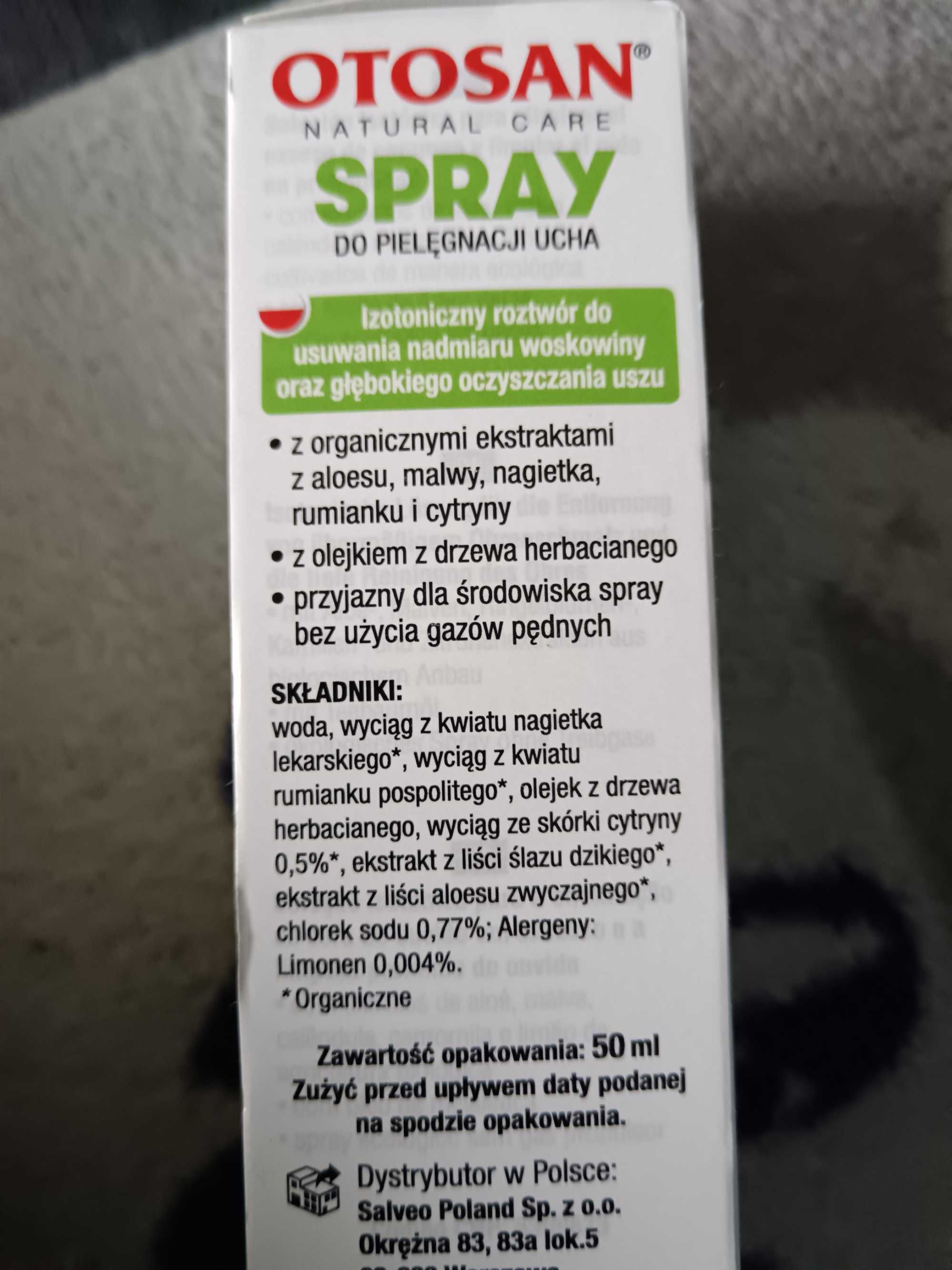 Spray do uszu OTOSAN