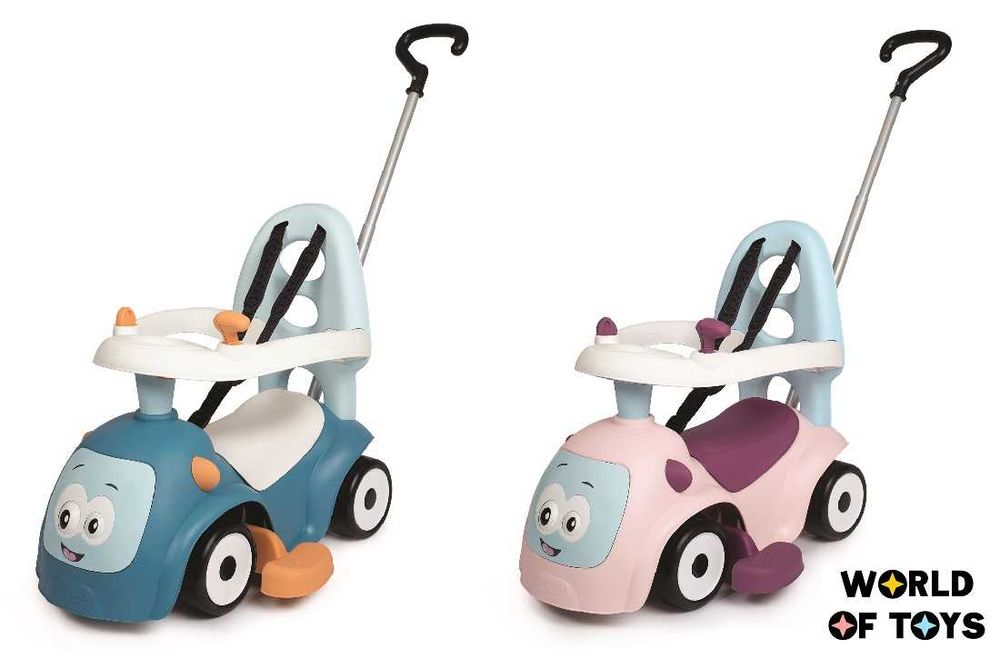 Машина для катания малыша Smoby Маэстро 3в1, со зв., 720305/720304